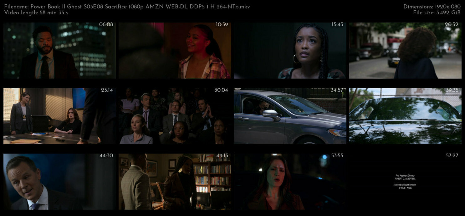 Power Book II Ghost S03E08 Sacrifice 1080p AMZN WEB DL DDP5 1 H 264 NTb TGx