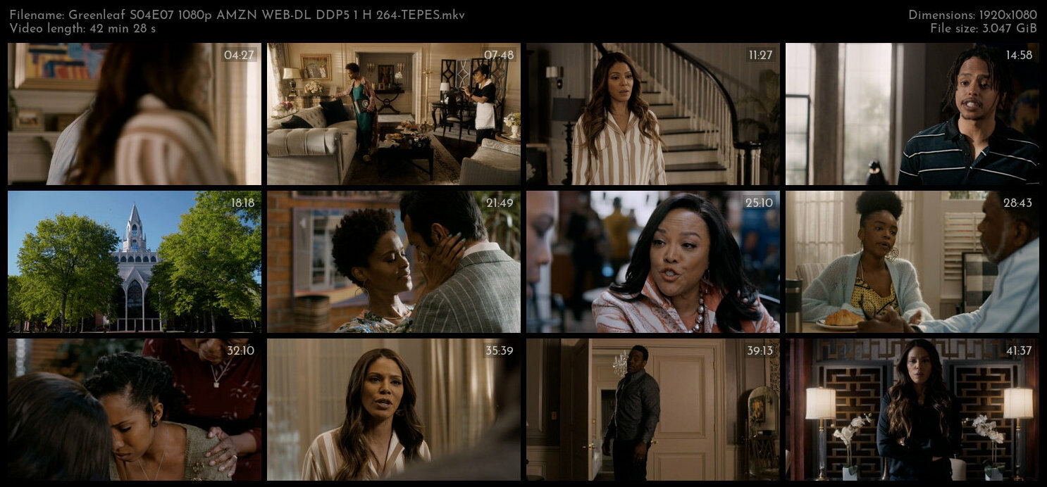 Greenleaf S04E07 1080p AMZN WEB DL DDP5 1 H 264 TEPES TGx