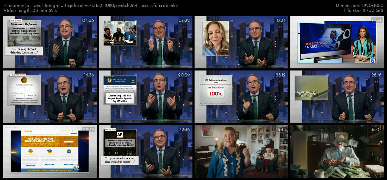 Last Week Tonight with John Oliver S11E21 1080p WEB H264 SuccessfulCrab TGx