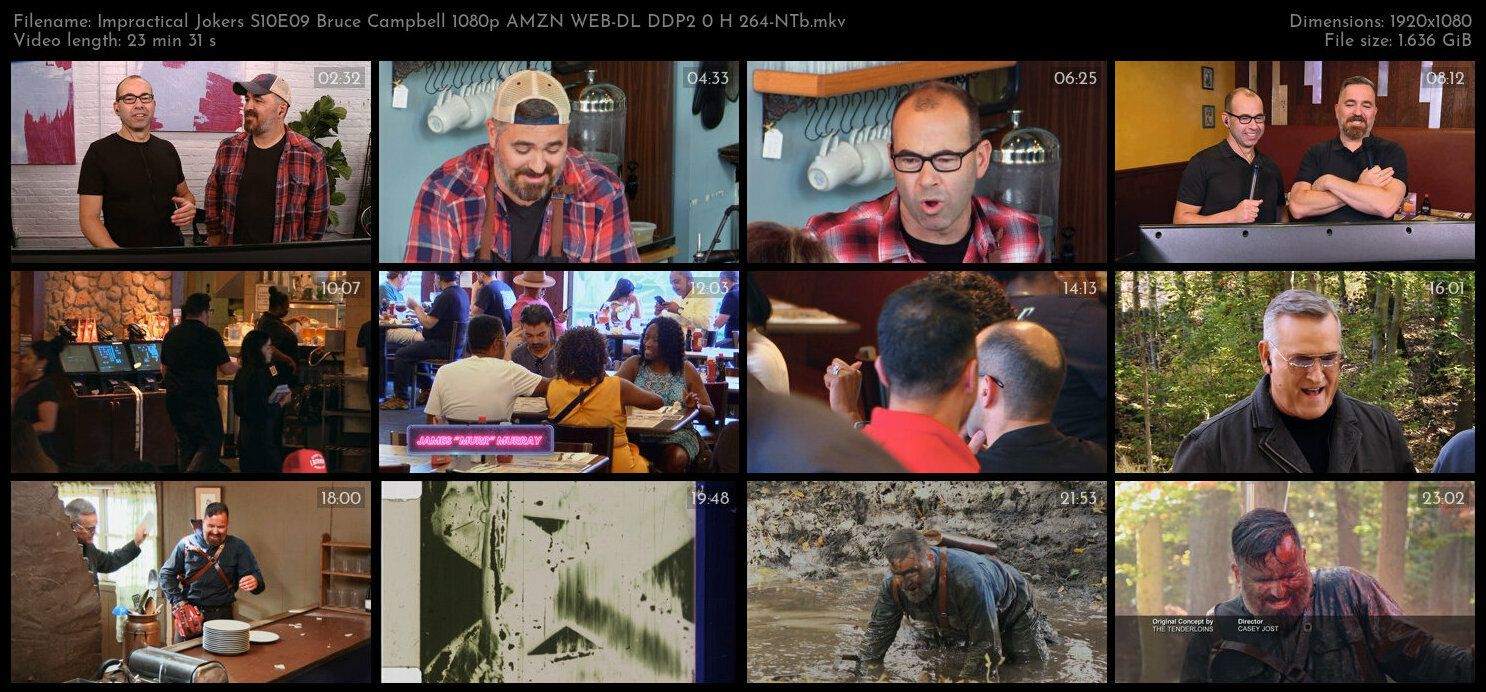 Impractical Jokers S10E09 Bruce Campbell 1080p AMZN WEB DL DDP2 0 H 264 NTb TGx