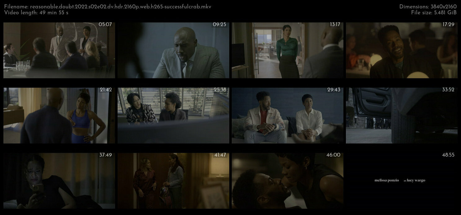 Reasonable Doubt 2022 S02E02 DV HDR 2160p WEB H265 SuccessfulCrab TGx