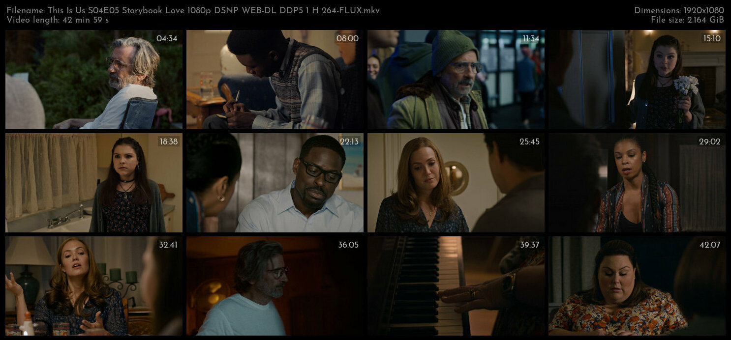 This Is Us S04E05 Storybook Love 1080p DSNP WEB DL DDP5 1 H 264 FLUX TGx