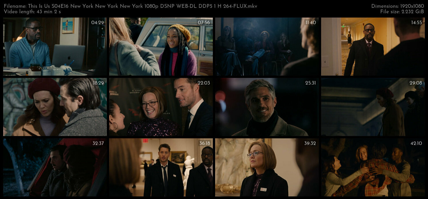 This Is Us S04E16 New York New York New York 1080p DSNP WEB DL DDP5 1 H 264 FLUX TGx