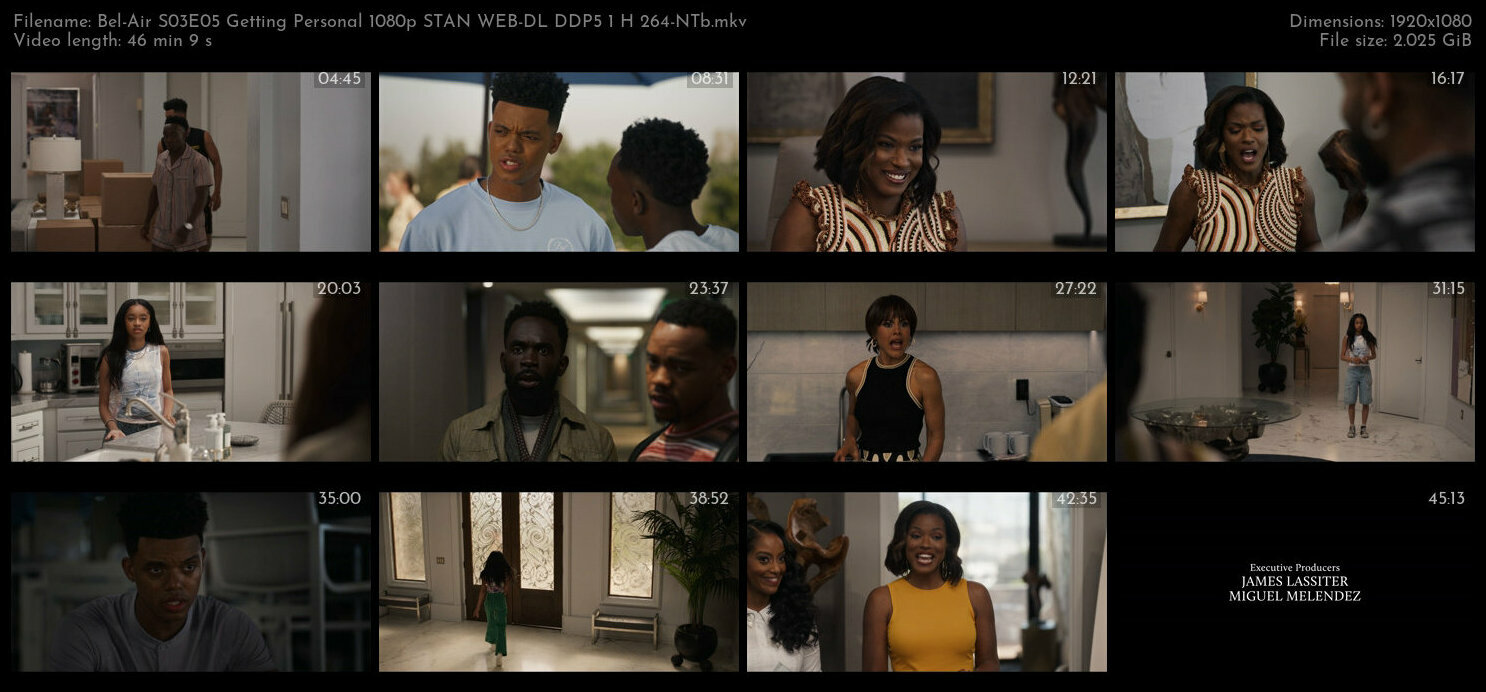 Bel Air S03E05 Getting Personal 1080p STAN WEB DL DDP5 1 H 264 NTb TGx