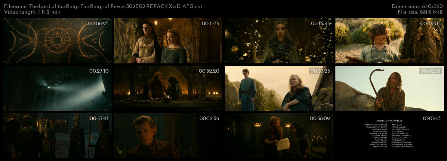 The Lord of the Rings The Rings of Power S02E02 REPACK XviD AFG TGx