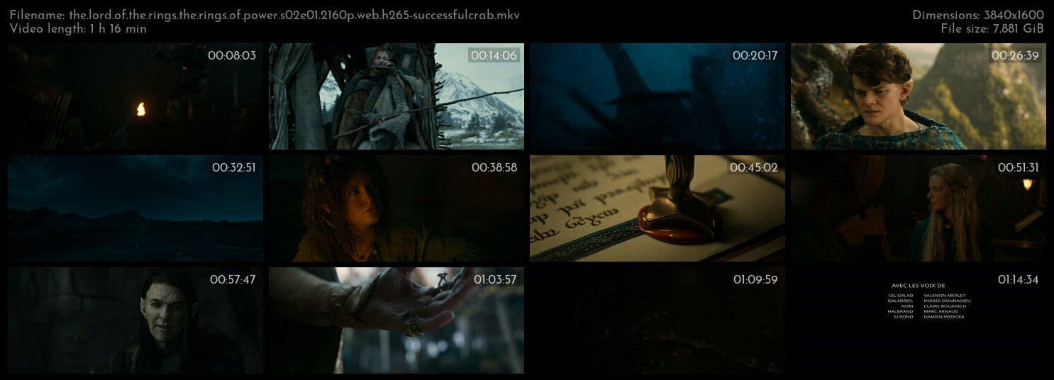 The Lord of the Rings The Rings of Power S02E01 2160p WEB H265 SuccessfulCrab TGx