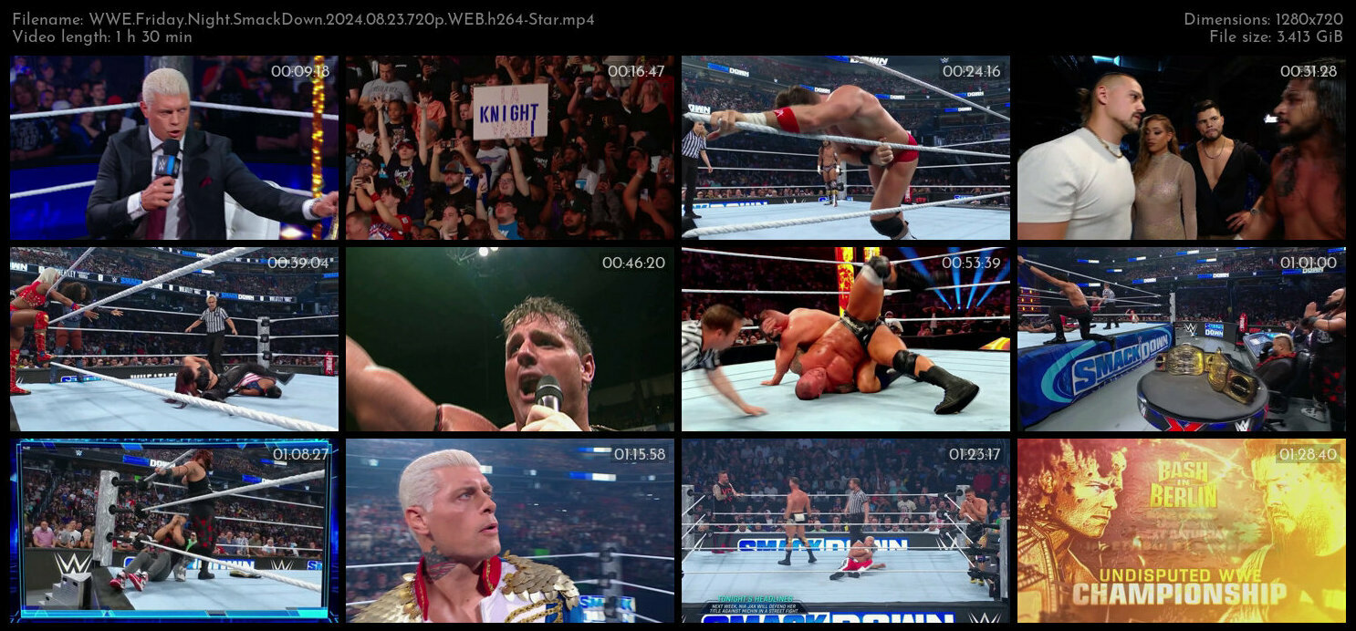 WWE Friday Night SmackDown 2024 08 23 720p WEB h264 Star TGx