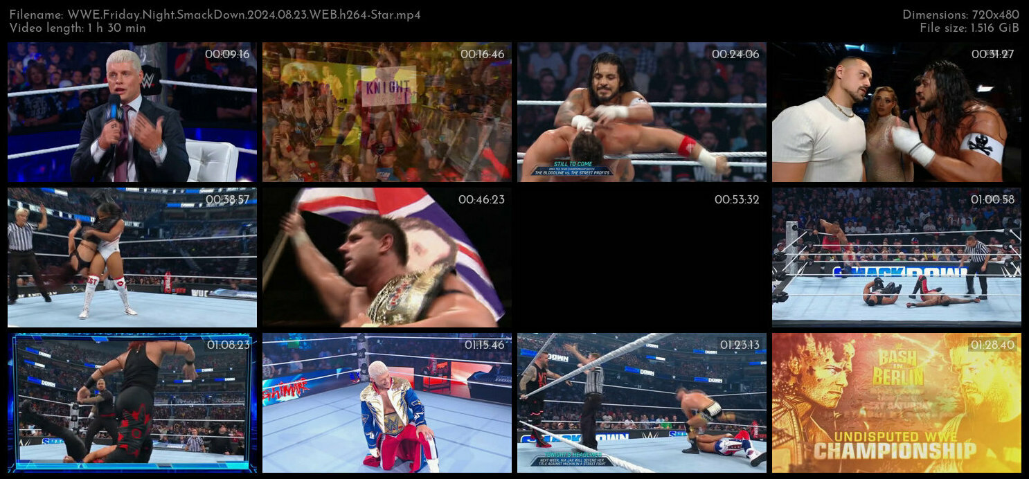 WWE Friday Night SmackDown 2024 08 23 WEB h264 Star TGx