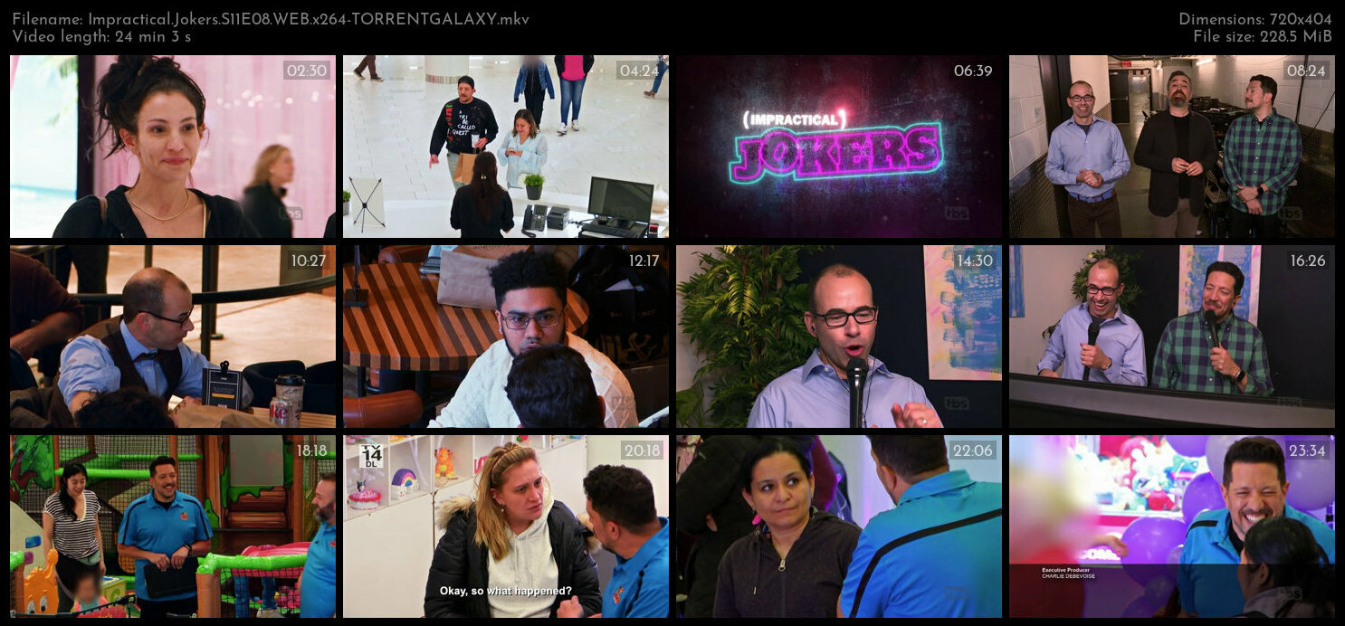 Impractical Jokers S11E08 WEB x264 TORRENTGALAXY