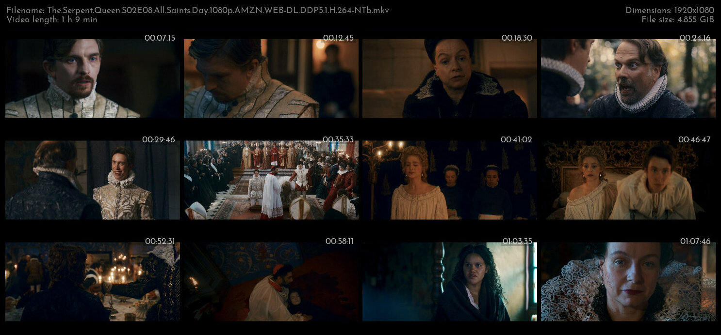 The Serpent Queen S02E08 All Saints Day 1080p AMZN WEB DL DDP5 1 H 264 NTb TGx