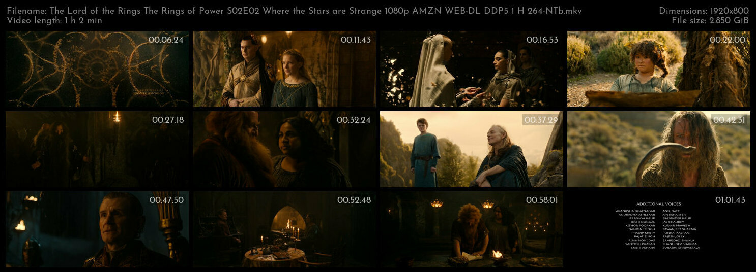 The Lord of the Rings The Rings of Power S02E02 Where the Stars are Strange 1080p AMZN WEB DL DDP5 1