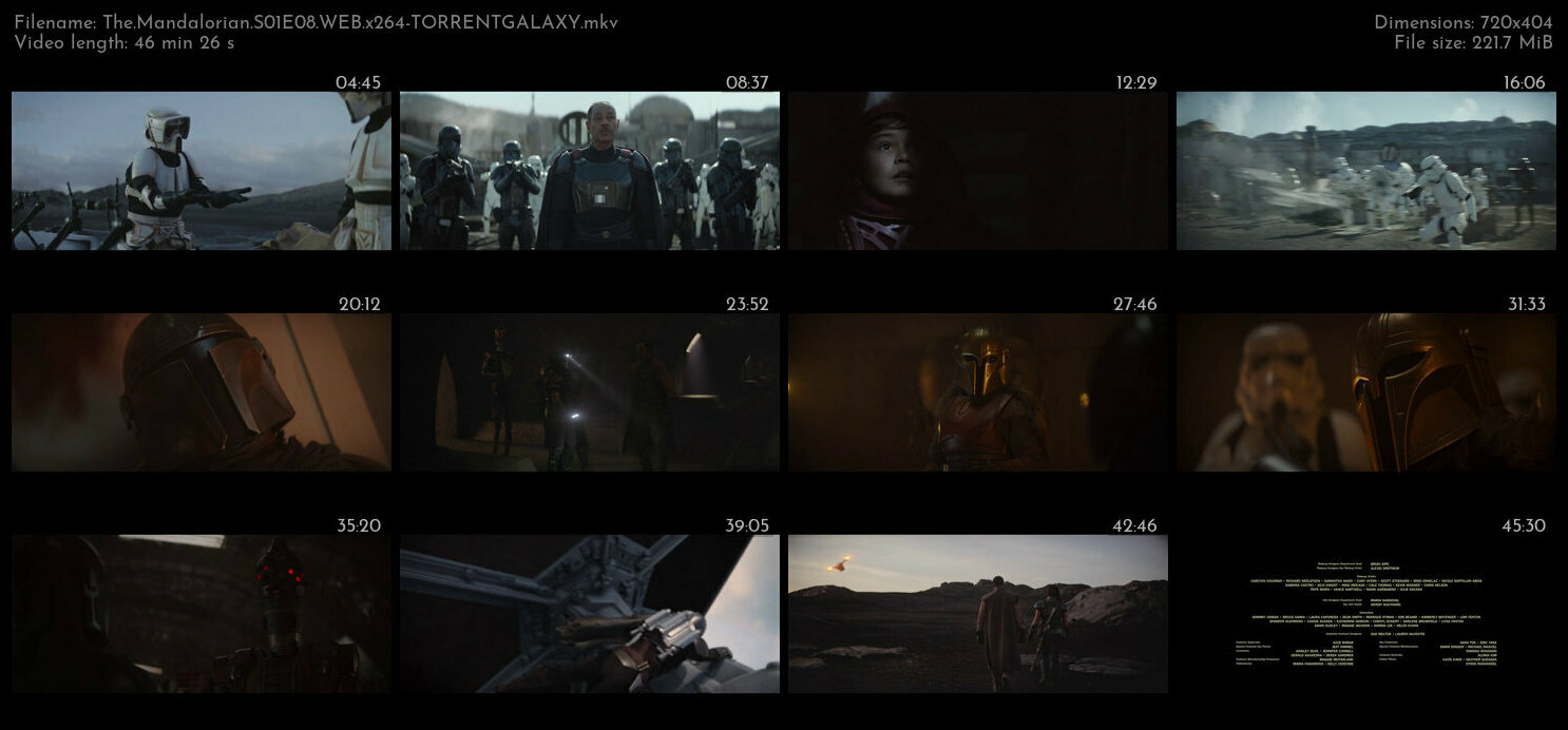 The Mandalorian S01E08 WEB x264 TORRENTGALAXY