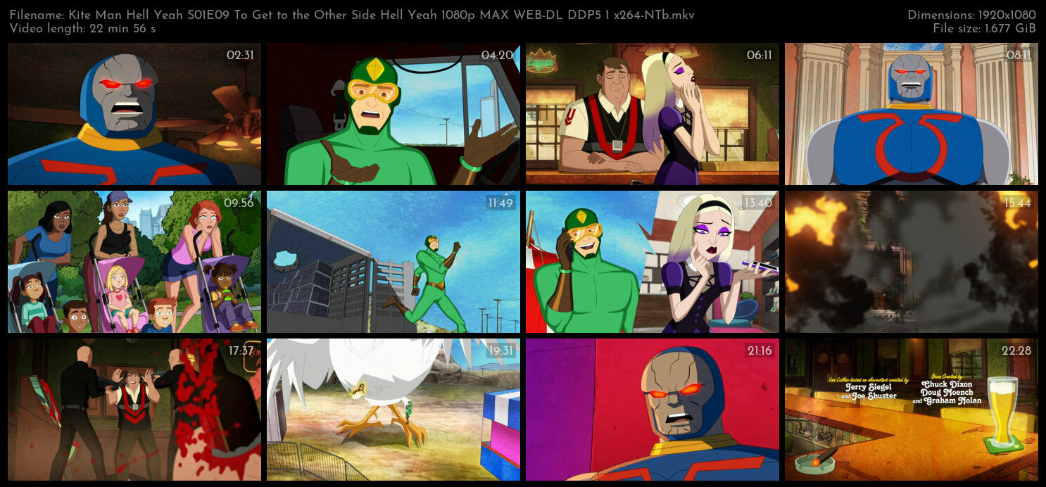 Kite Man Hell Yeah S01E09 To Get to the Other Side Hell Yeah 1080p MAX WEB DL DDP5 1 x264 NTb TGx