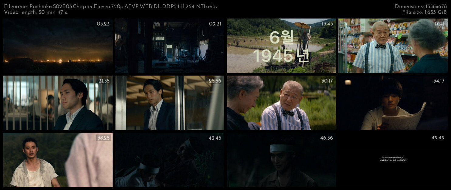 Pachinko S02E03 Chapter Eleven 720p ATVP WEB DL DDP5 1 H 264 NTb TGx