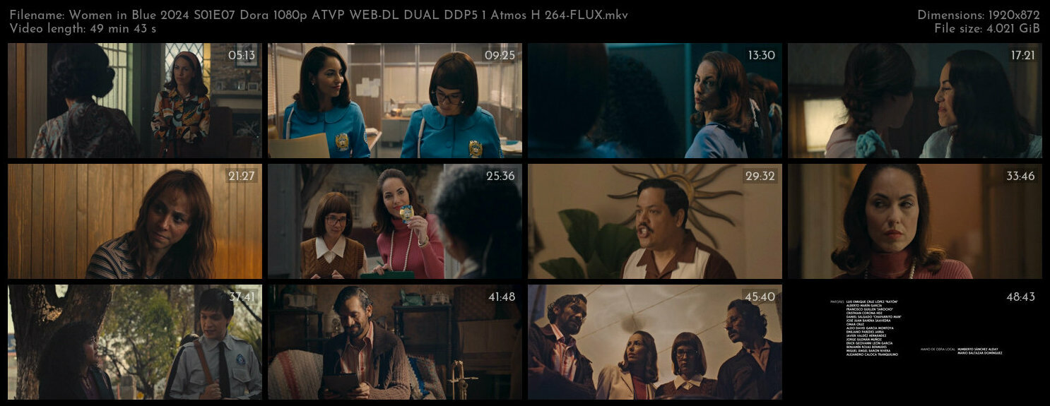 Women in Blue 2024 S01E07 Dora 1080p ATVP WEB DL DUAL DDP5 1 Atmos H 264 FLUX TGx