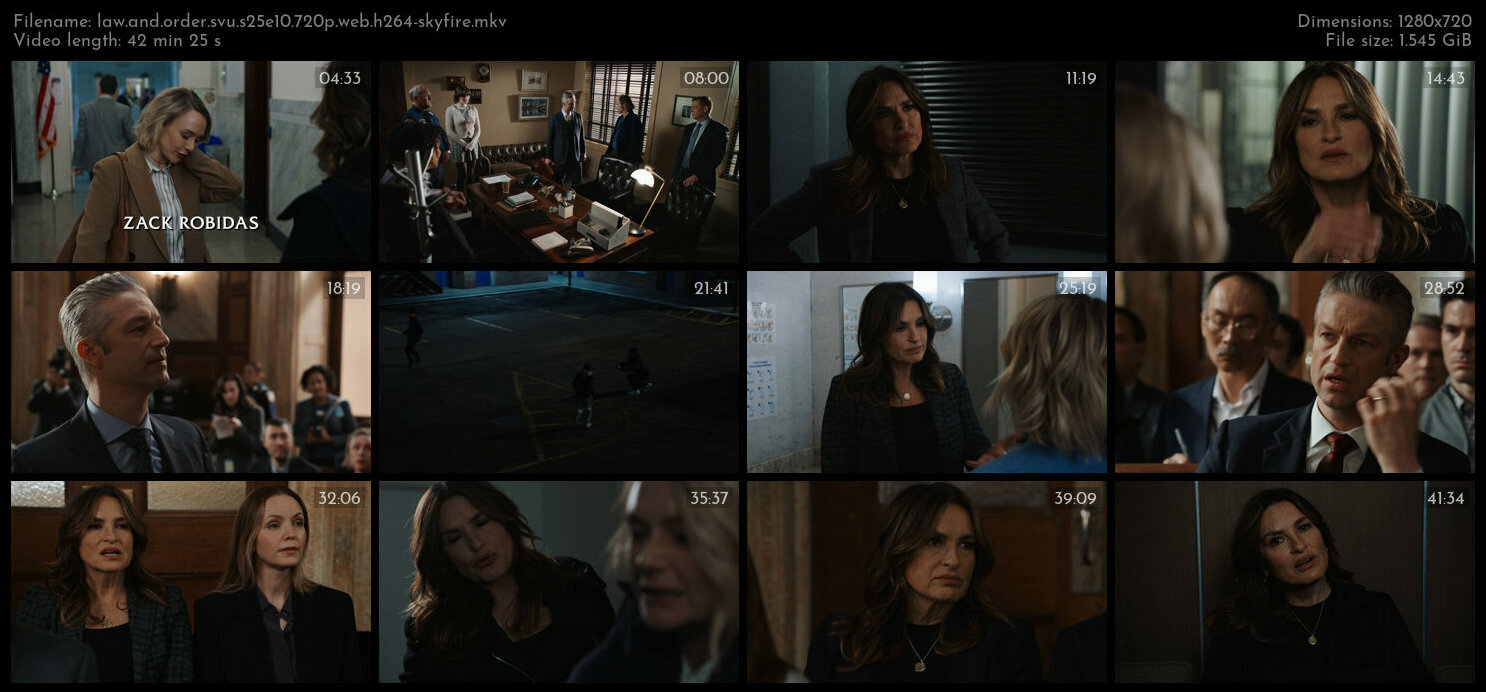 Law And Order SVU S25E10 720p WEB H264 SKYFiRE TGx