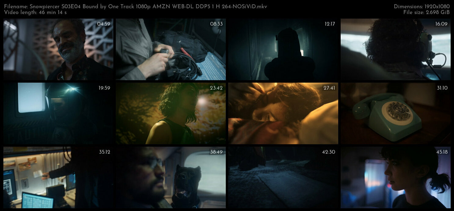 Snowpiercer S03E04 Bound by One Track 1080p AMZN WEB DL DDP5 1 H 264 NOSiViD TGx