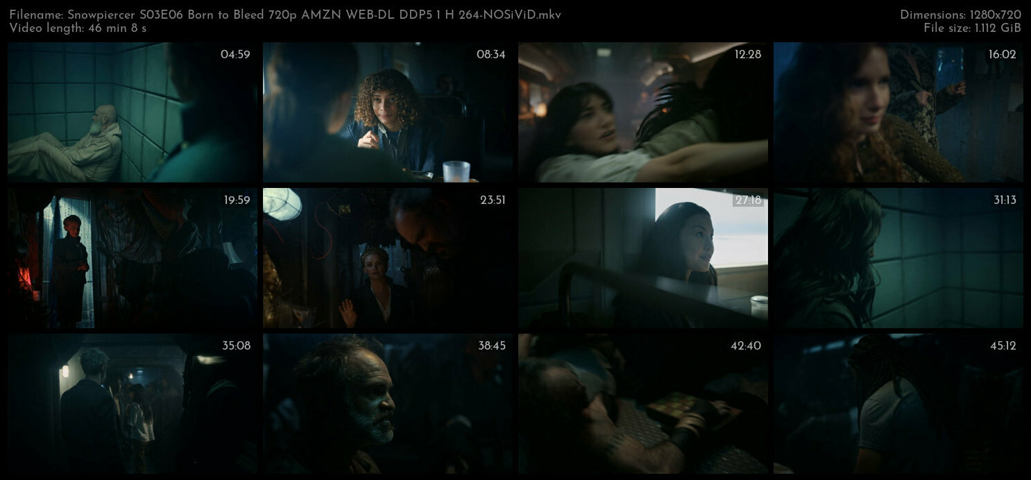 Snowpiercer S03E06 Born to Bleed 720p AMZN WEB DL DDP5 1 H 264 NOSiViD TGx