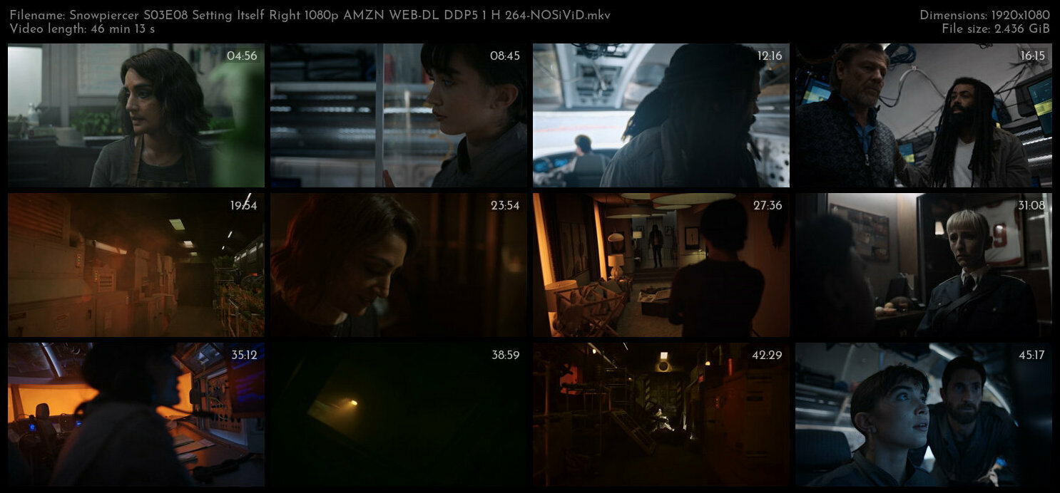 Snowpiercer S03E08 Setting Itself Right 1080p AMZN WEB DL DDP5 1 H 264 NOSiViD TGx