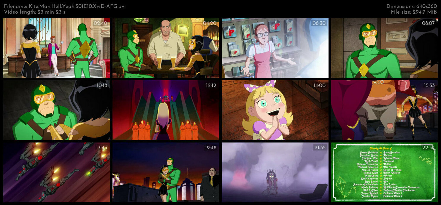 Kite Man Hell Yeah S01E10 XviD AFG TGx