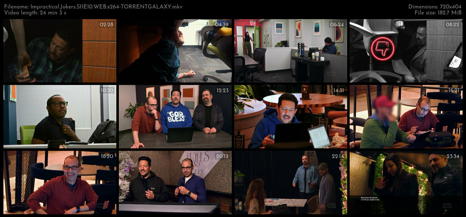 Impractical Jokers S11E10 WEB x264 TORRENTGALAXY