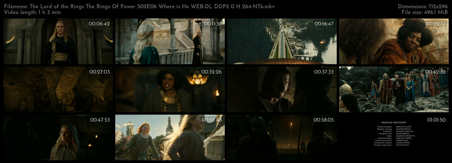 The Lord of the Rings The Rings Of Power S02E06 Where is He WEB DL DDP2 0 H 264 NTb TGx