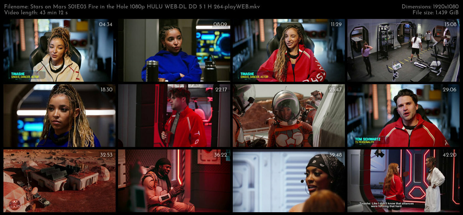 Stars on Mars S01E03 Fire in the Hole 1080p HULU WEB DL DD 5 1 H 264 playWEB TGx