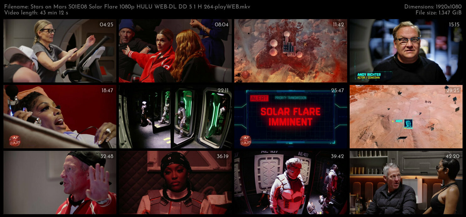 Stars on Mars S01E08 Solar Flare 1080p HULU WEB DL DD 5 1 H 264 playWEB TGx