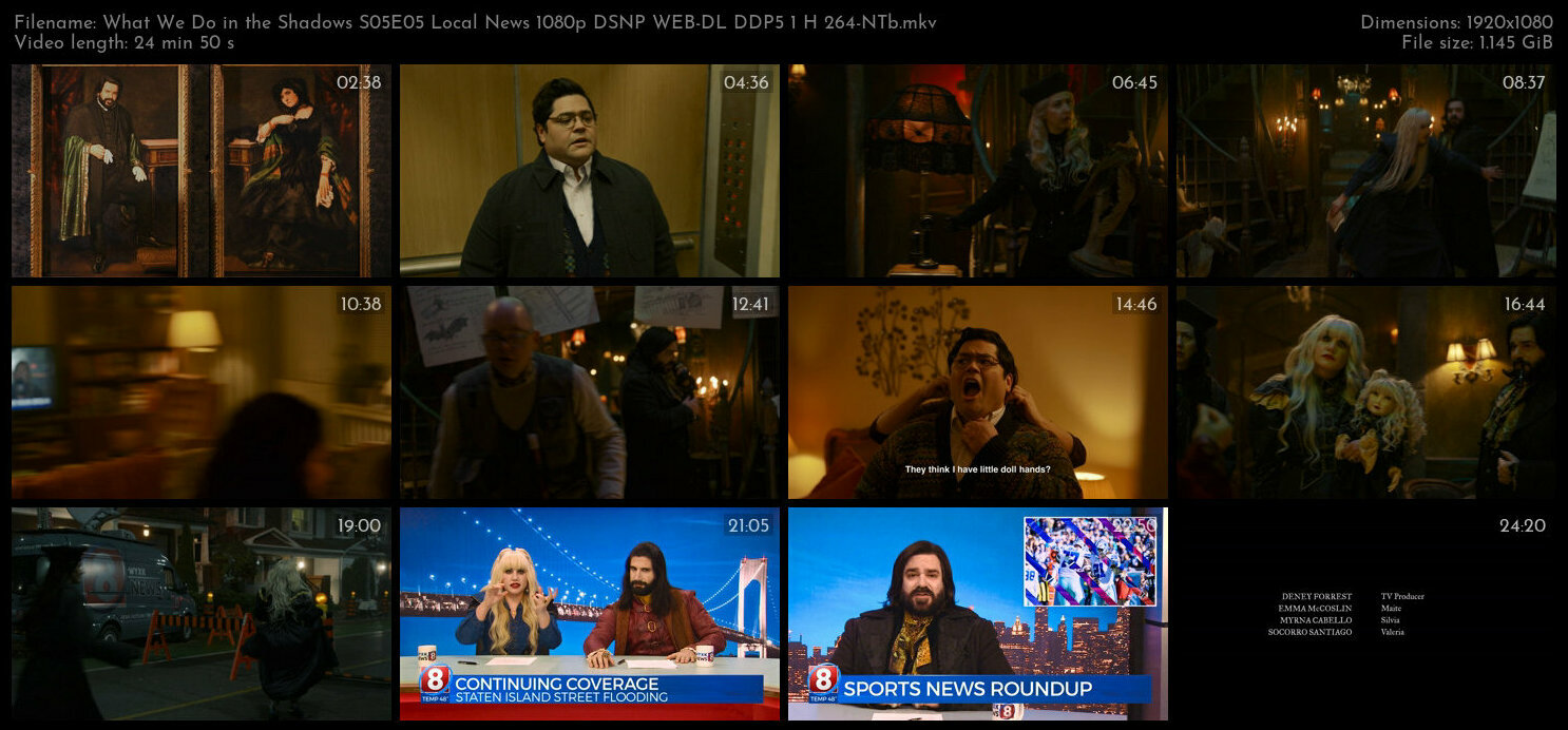 What We Do in the Shadows S05E05 Local News 1080p DSNP WEB DL DDP5 1 H 264 NTb TGx