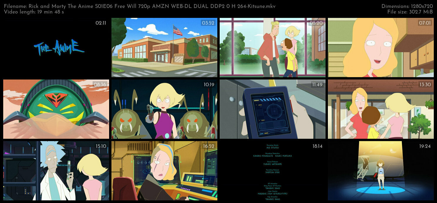 Rick and Morty The Anime S01E06 Free Will 720p AMZN WEB DL DUAL DDP2 0 H 264 Kitsune TGx