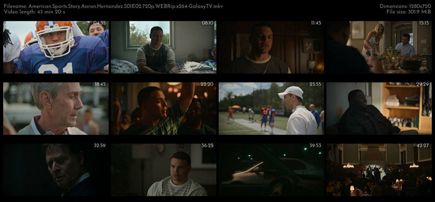 American Sports Story Aaron Hernandez S01 COMPLETE 720p WEBRip x264 GalaxyTV