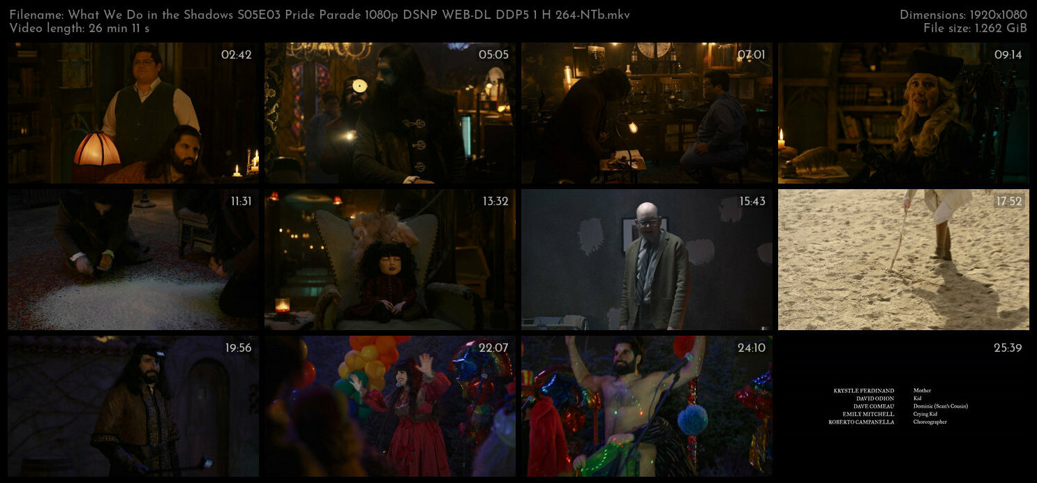 What We Do in the Shadows S05E03 Pride Parade 1080p DSNP WEB DL DDP5 1 H 264 NTb TGx