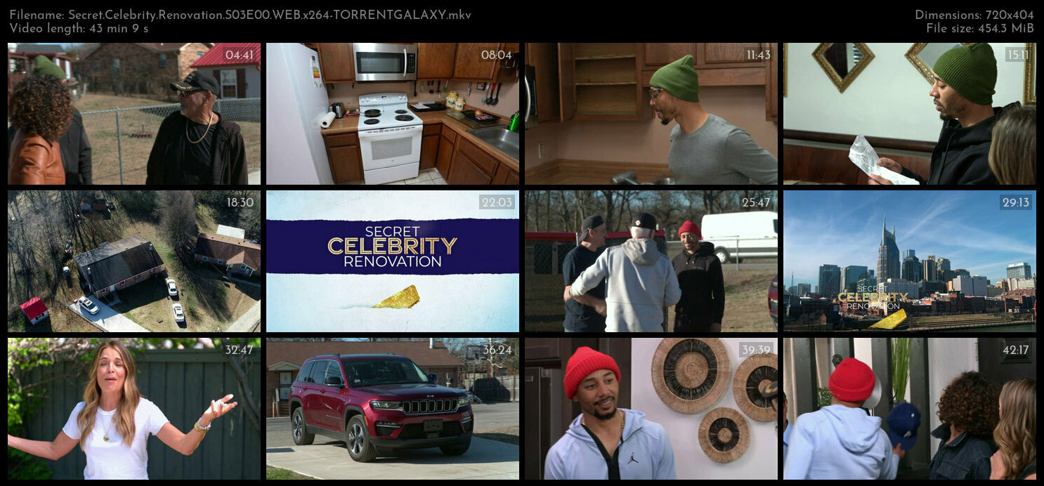 Secret Celebrity Renovation S03E00 WEB x264 TORRENTGALAXY