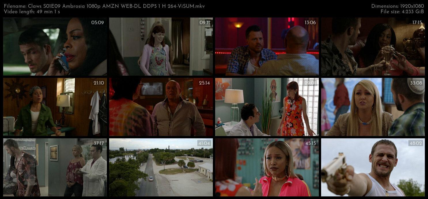 Claws S01E09 Ambrosia 1080p AMZN WEB DL DDP5 1 H 264 ViSUM TGx