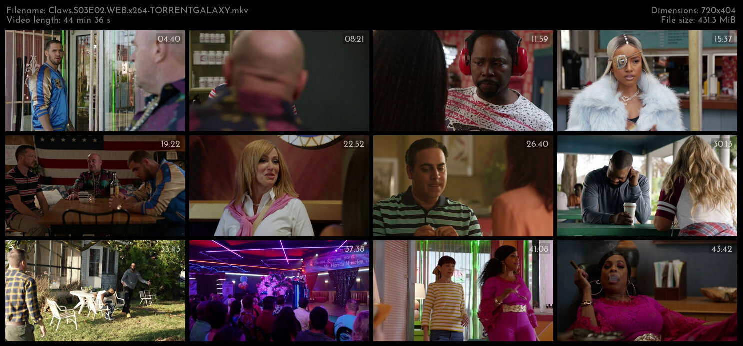 Claws S03E02 WEB x264 TORRENTGALAXY