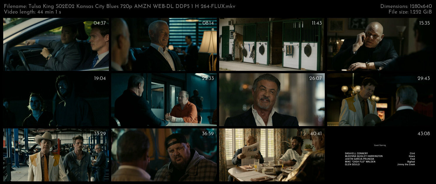 Tulsa King S02E02 Kansas City Blues 720p AMZN WEB DL DDP5 1 H 264 FLUX TGx