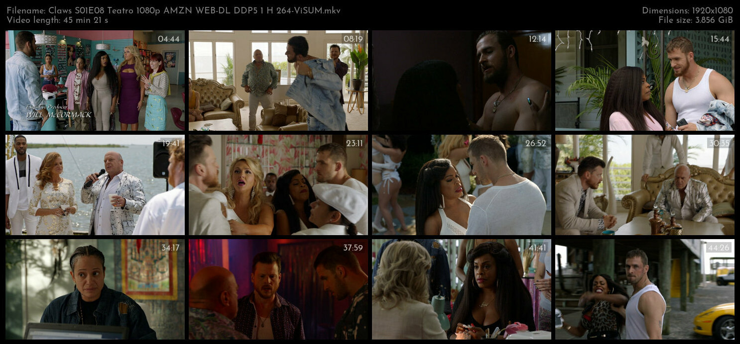 Claws S01E08 Teatro 1080p AMZN WEB DL DDP5 1 H 264 ViSUM TGx