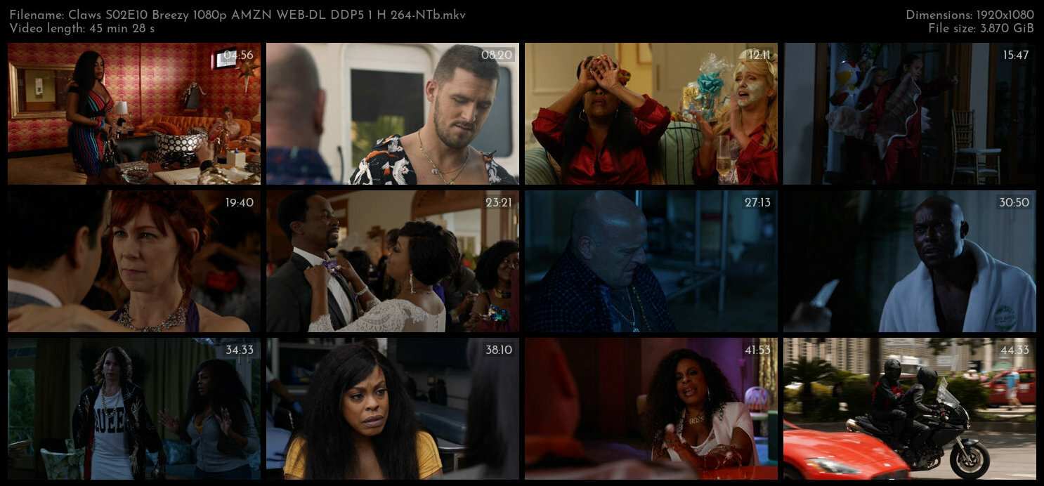 Claws S02E10 Breezy 1080p AMZN WEB DL DDP5 1 H 264 NTb TGx