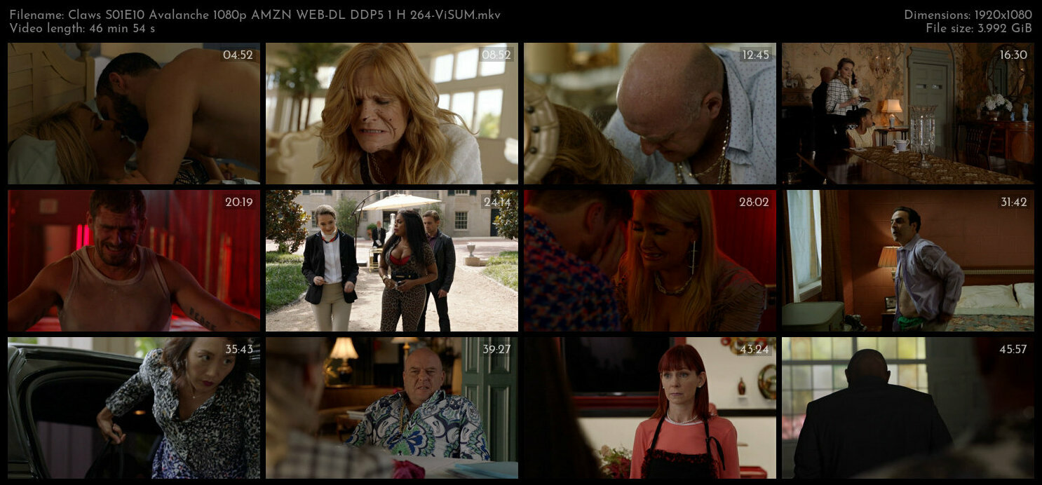 Claws S01E10 Avalanche 1080p AMZN WEB DL DDP5 1 H 264 ViSUM TGx