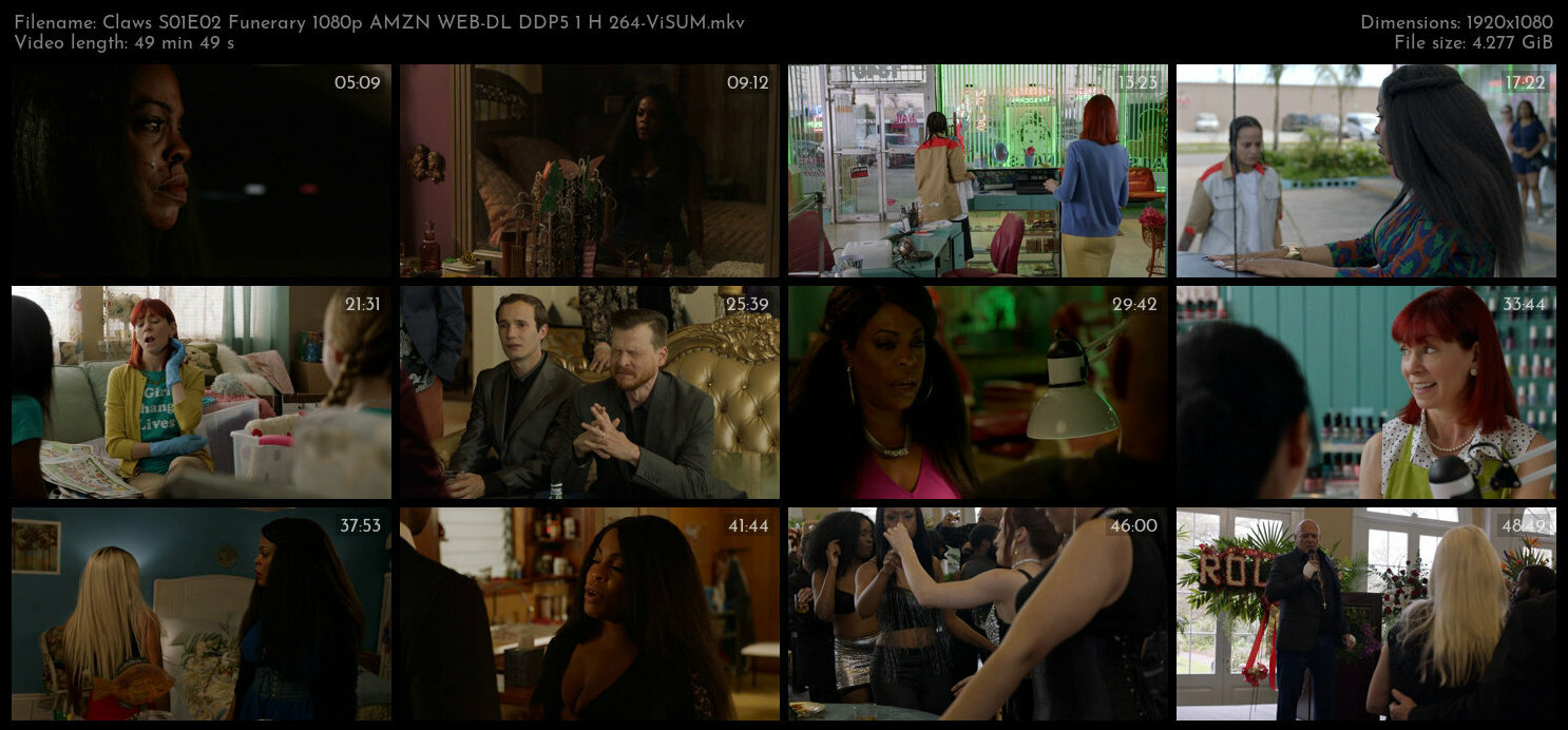 Claws S01E02 Funerary 1080p AMZN WEB DL DDP5 1 H 264 ViSUM TGx