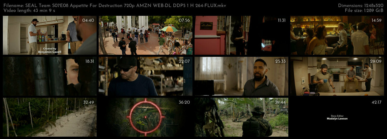 SEAL Team S07E08 Appetite For Destruction 720p AMZN WEB DL DDP5 1 H 264 FLUX TGx