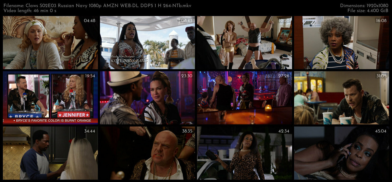 Claws S02E03 Russian Navy 1080p AMZN WEB DL DDP5 1 H 264 NTb TGx