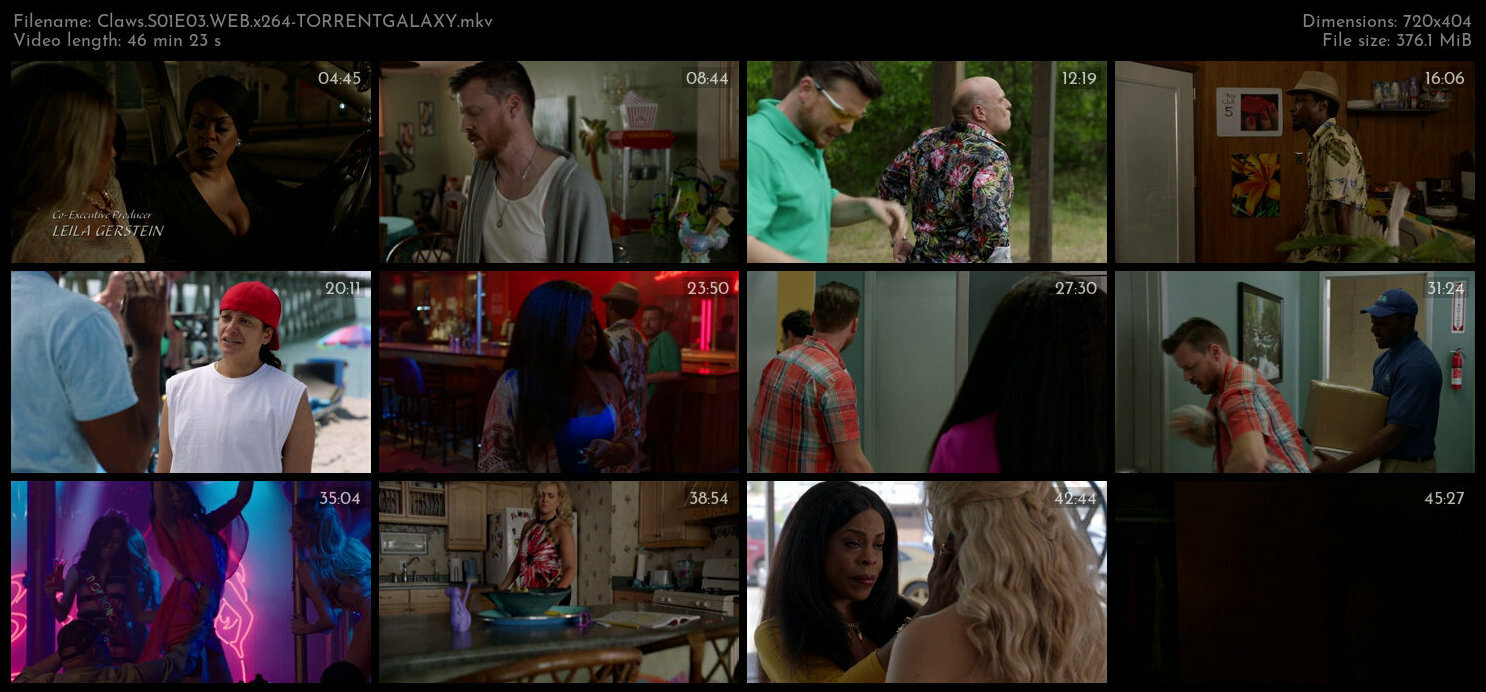 Claws S01E03 WEB x264 TORRENTGALAXY