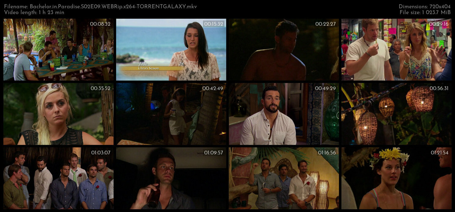 Bachelor in Paradise S02E09 WEBRip x264 TORRENTGALAXY