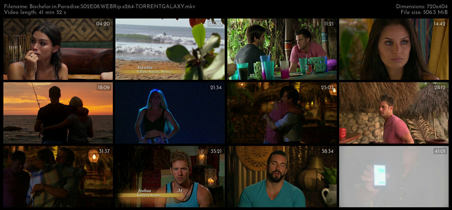 Bachelor in Paradise S02E08 WEBRip x264 TORRENTGALAXY