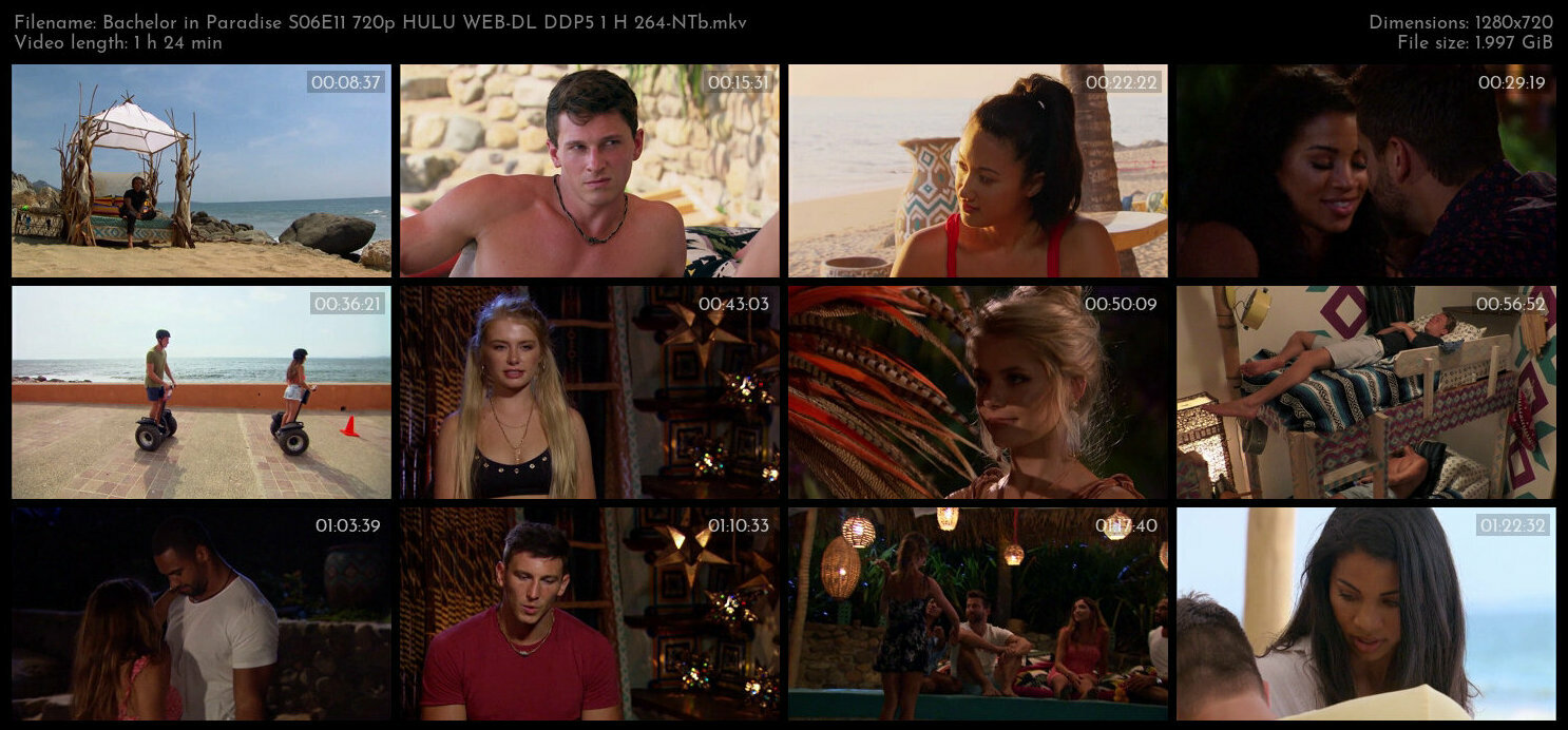 Bachelor in Paradise S06E11 720p HULU WEB DL DDP5 1 H 264 NTb TGx