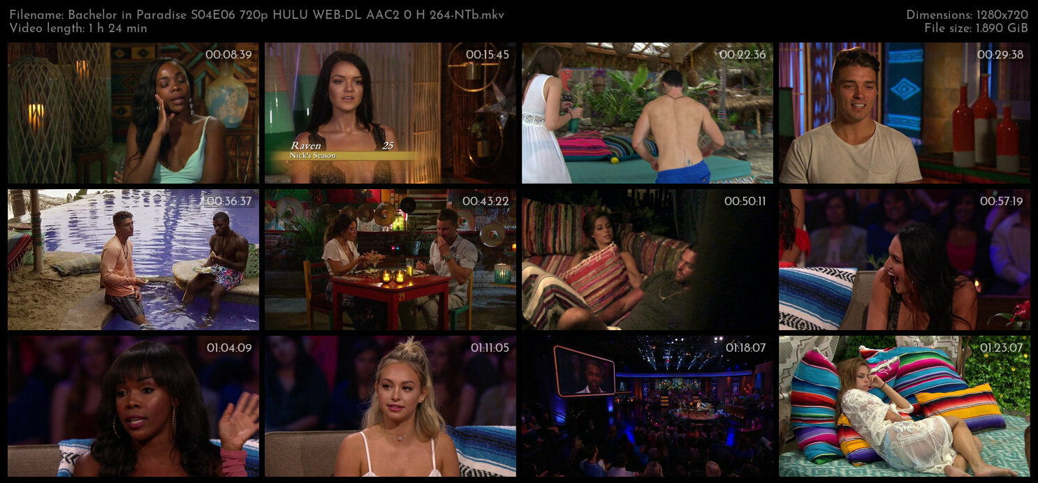 Bachelor in Paradise S04E06 720p HULU WEB DL AAC2 0 H 264 NTb TGx