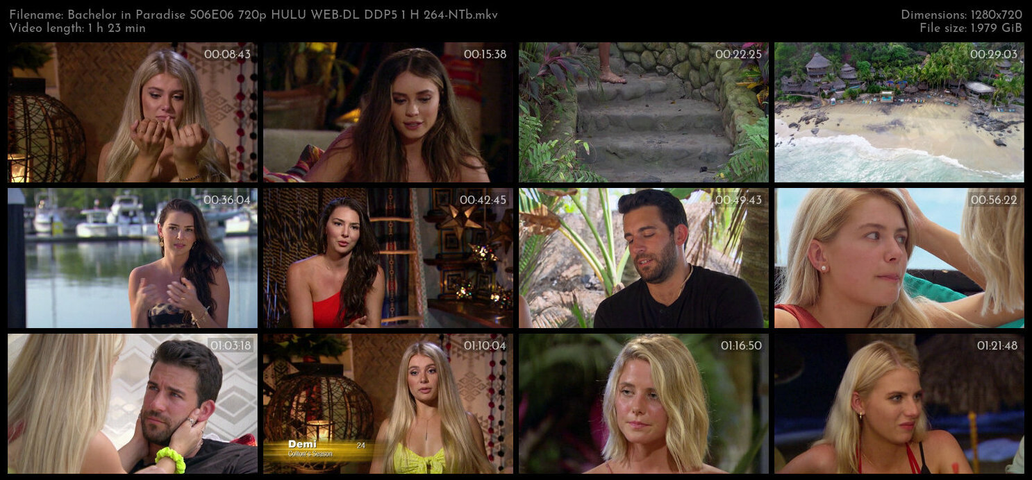 Bachelor in Paradise S06E06 720p HULU WEB DL DDP5 1 H 264 NTb TGx