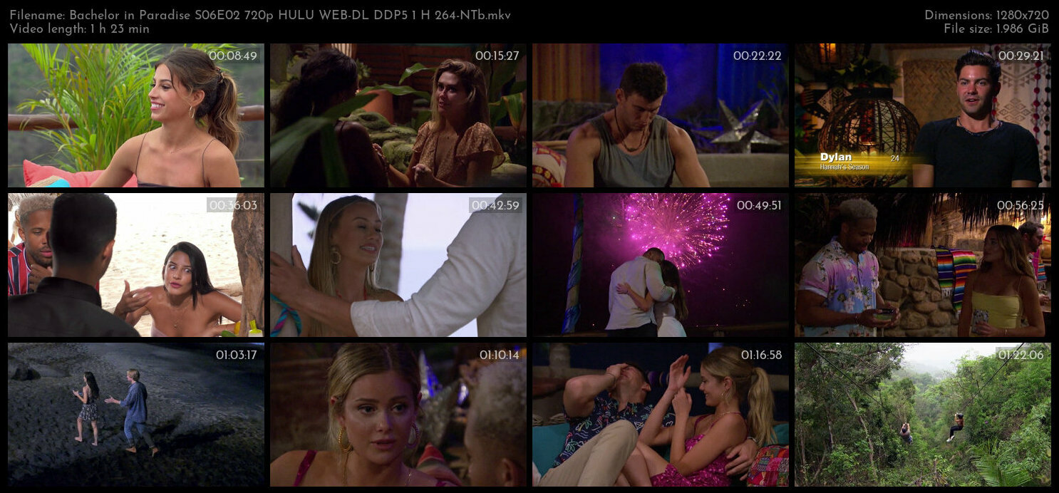 Bachelor in Paradise S06E02 720p HULU WEB DL DDP5 1 H 264 NTb TGx