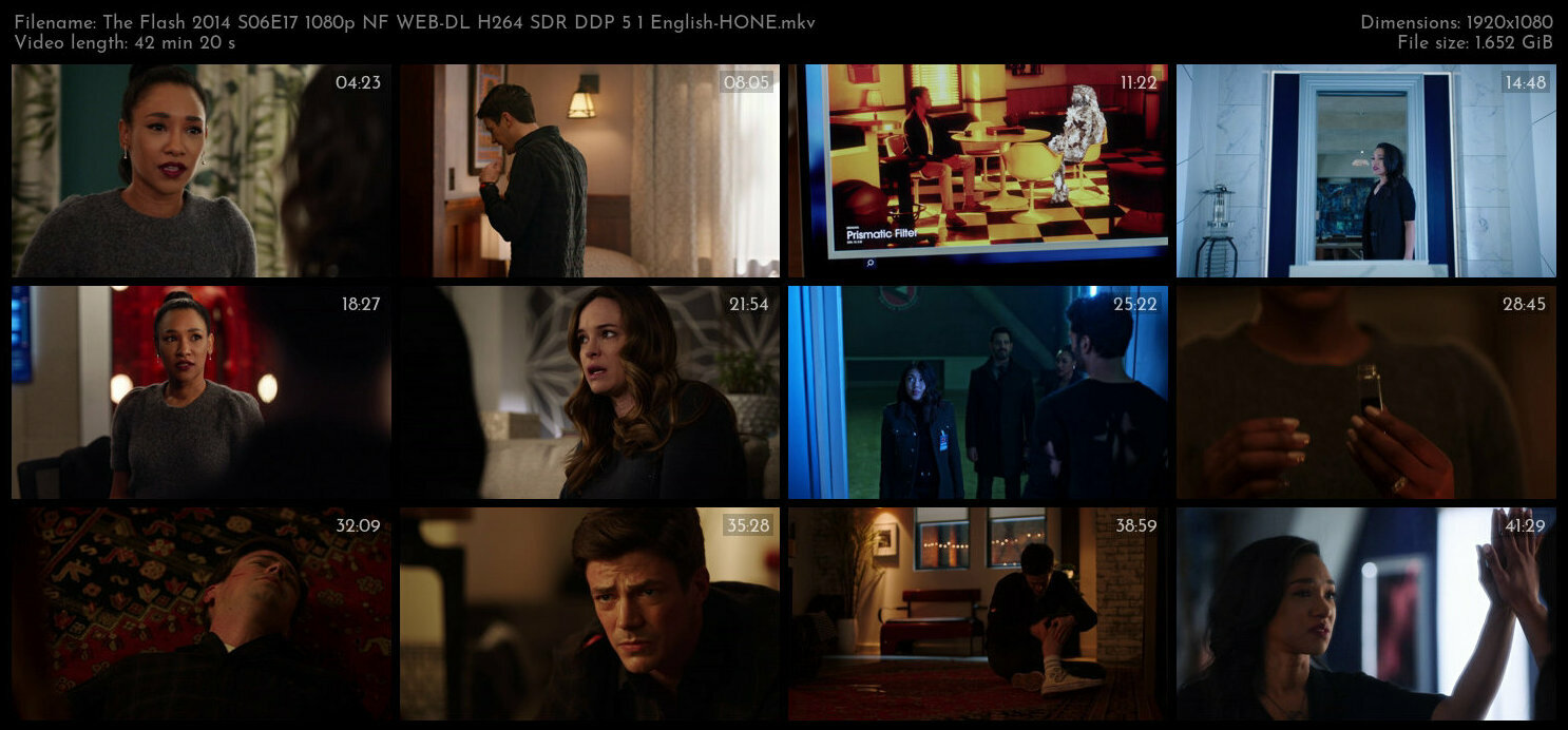 The Flash 2014 S06E17 1080p NF WEB DL H264 SDR DDP 5 1 English HONE TGx